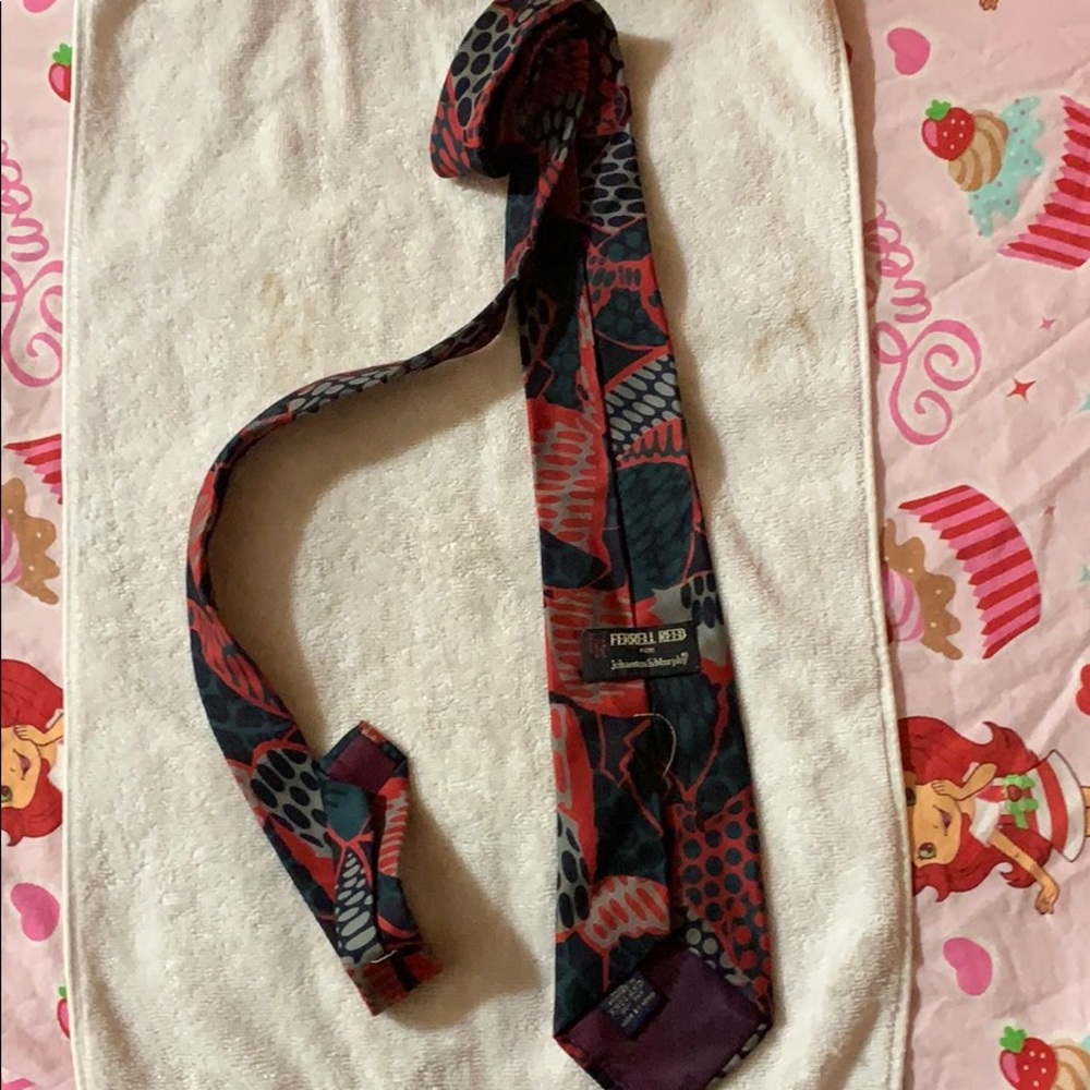 Ferrell Reed Red/Black Tie - Picture 6 of 6